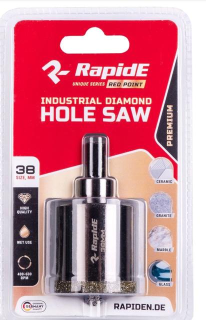 Коронка алмазна за керамогранітом RapidE RED POINT