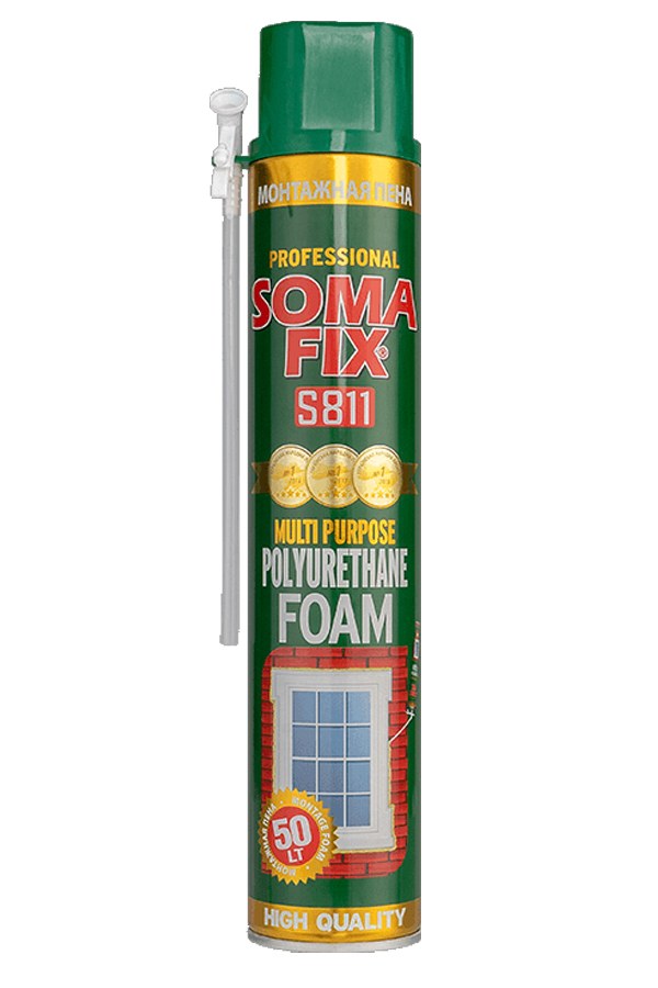 Пена монтажная Soma Fix ручная всесезонная 750 мл