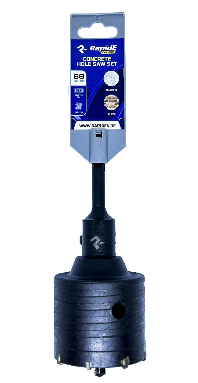 Коронка по бетону RapidE CONCRETE SDS+ 50mm (22mm) с хвостовиком