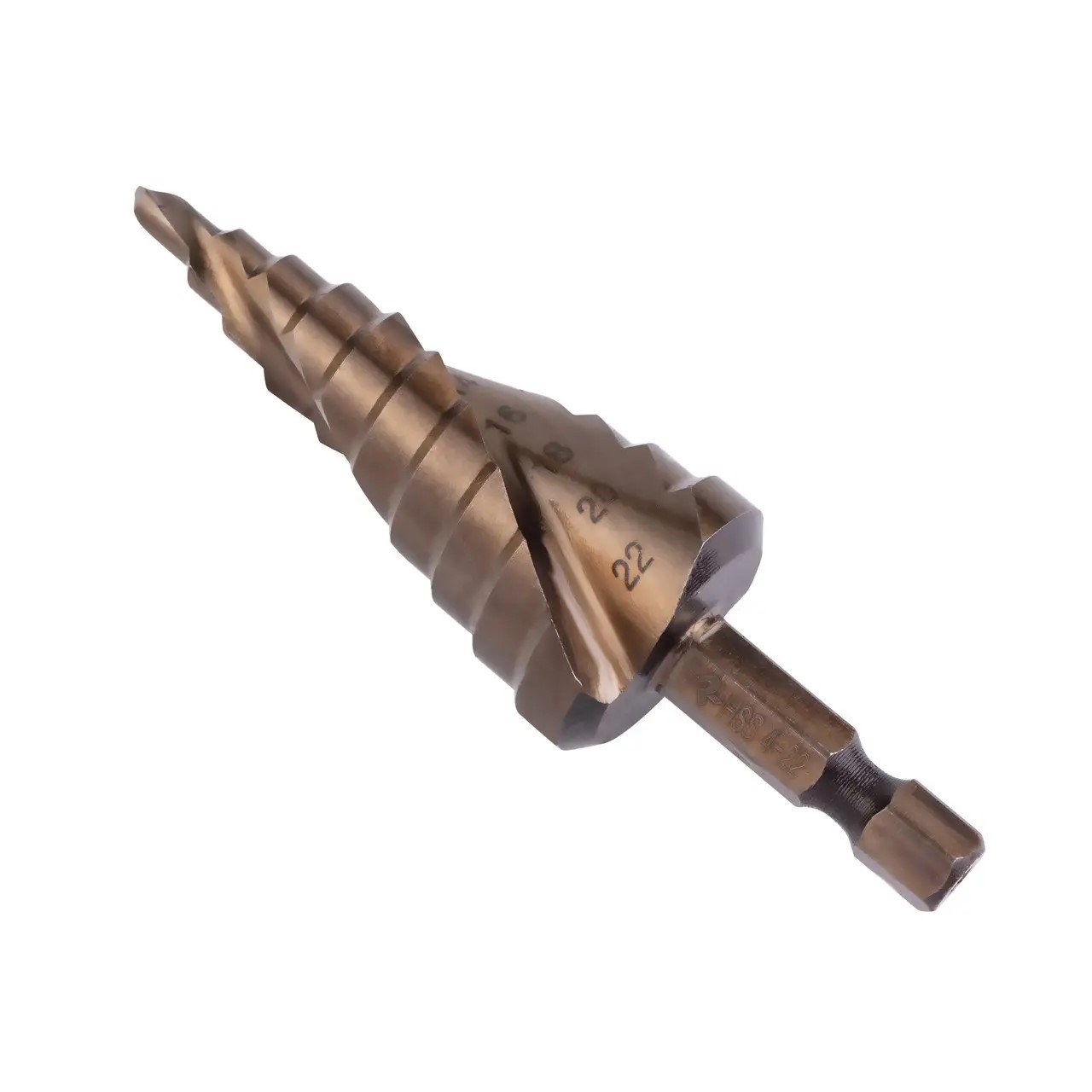 Свердло східчасте по металу RapidE 4-22mm