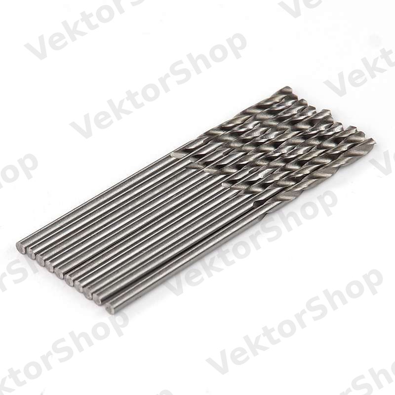 Сверло по металлу HSS/M2 (6542) Ø1,5мм (тубус, кратно 10шт) PRO APRO — фото 2