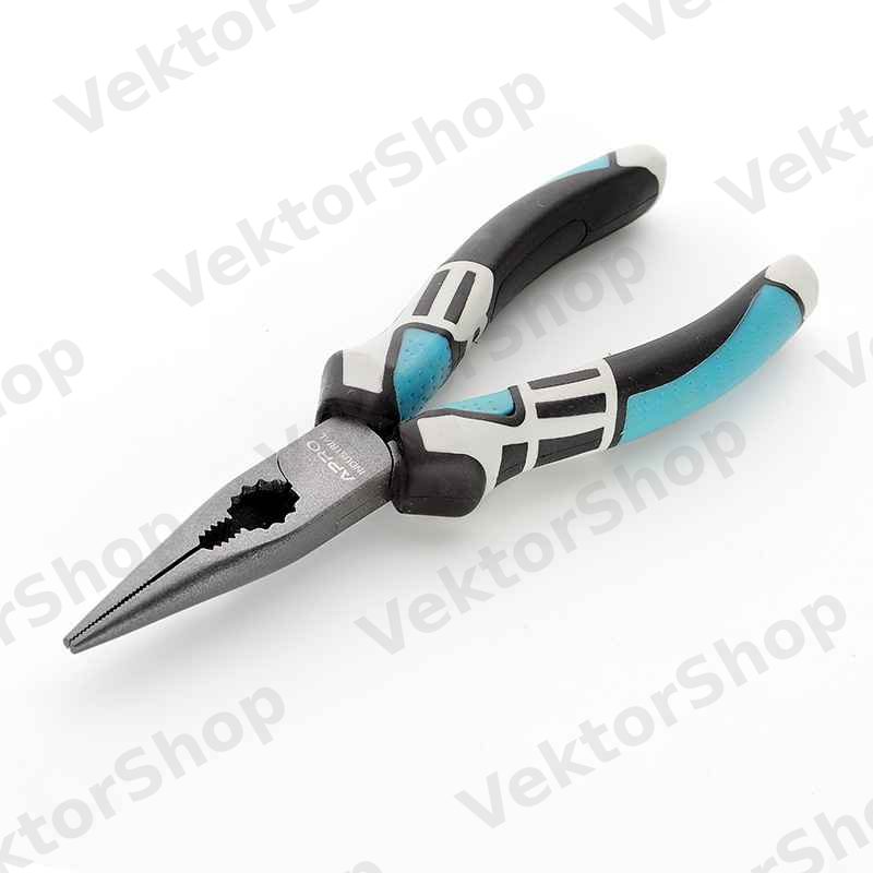 Длинногубцы Fixer 60Crv, 3-х компонентная рукоятка 160мм APRO — фото 3