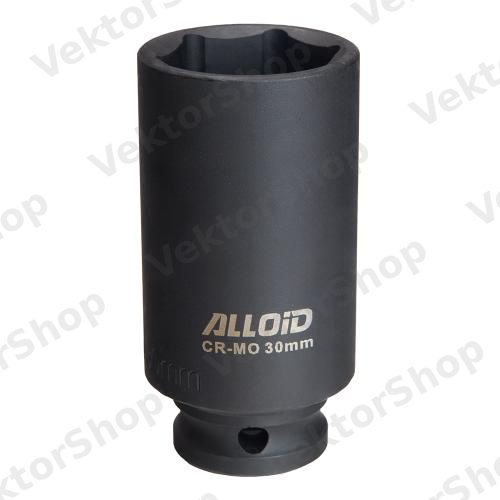 Торцевая головка ударная высокая 1/2", 30 мм. Alloid