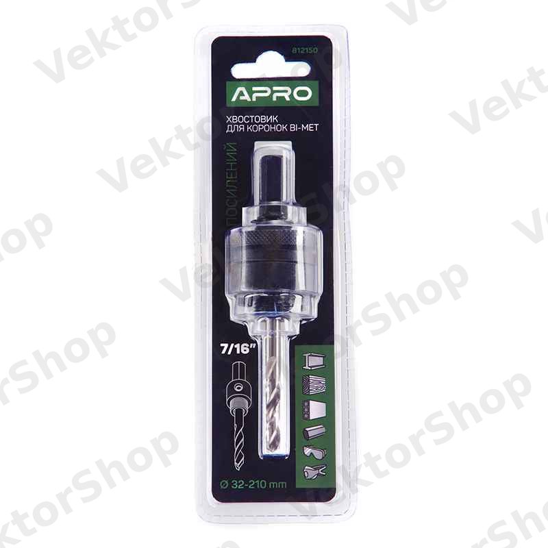 (new) Хвостовик для коронок Bi-Met 7/16'' HEX Ø32-210мм (усиленный) — фото 2