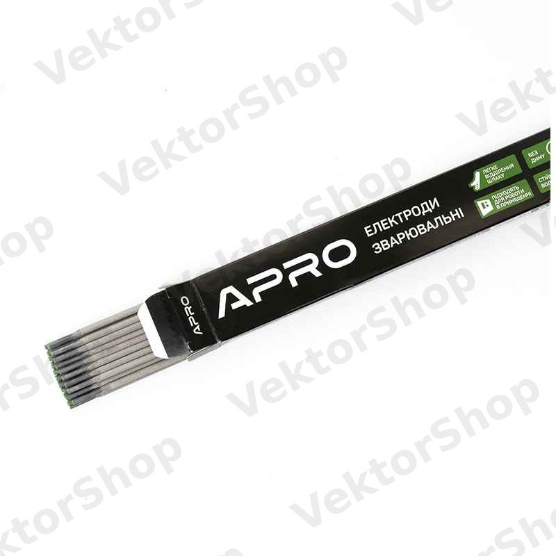 Электроды сварочные Е 60/13 1кг 3мм APRO — фото 8