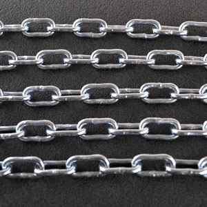 Ланцюг короткозвенная оцинкована 2мм DIN 5685A (бухта кратно 110м) APRO