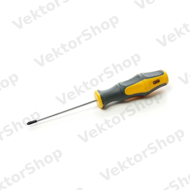 Викрутка обрезиненная CrV PH2x125 СИЛА