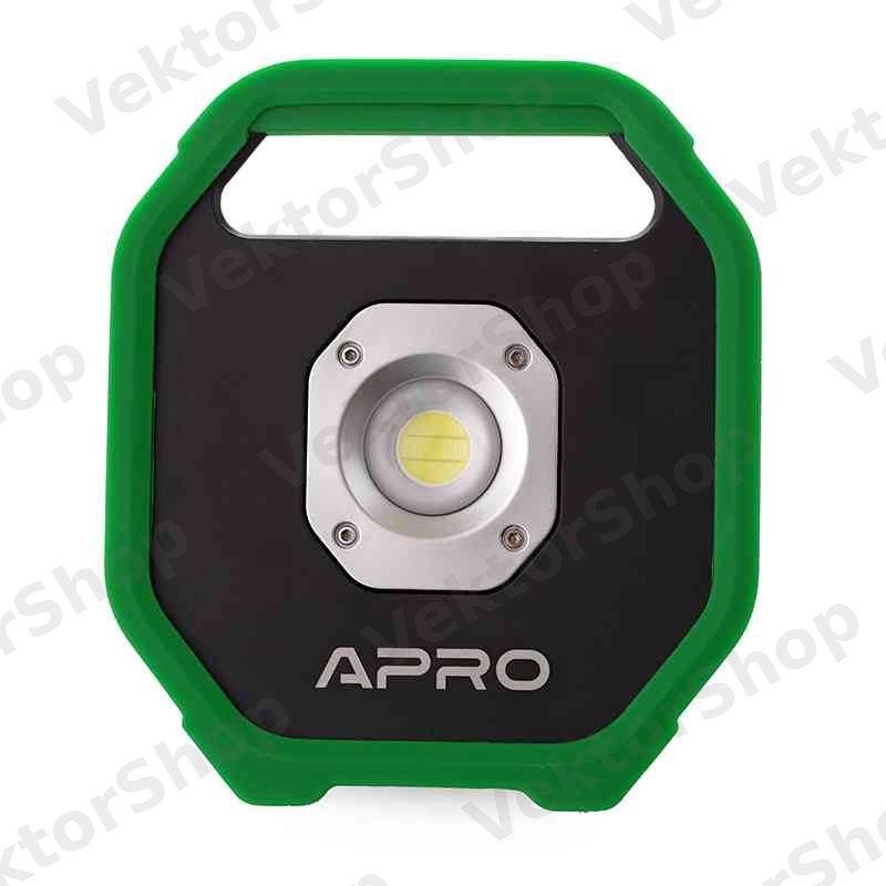Аккумуляторный светодиодный прожектор 10Вт (Li-ion 3.7V 4400mAh) APRO — фото 5