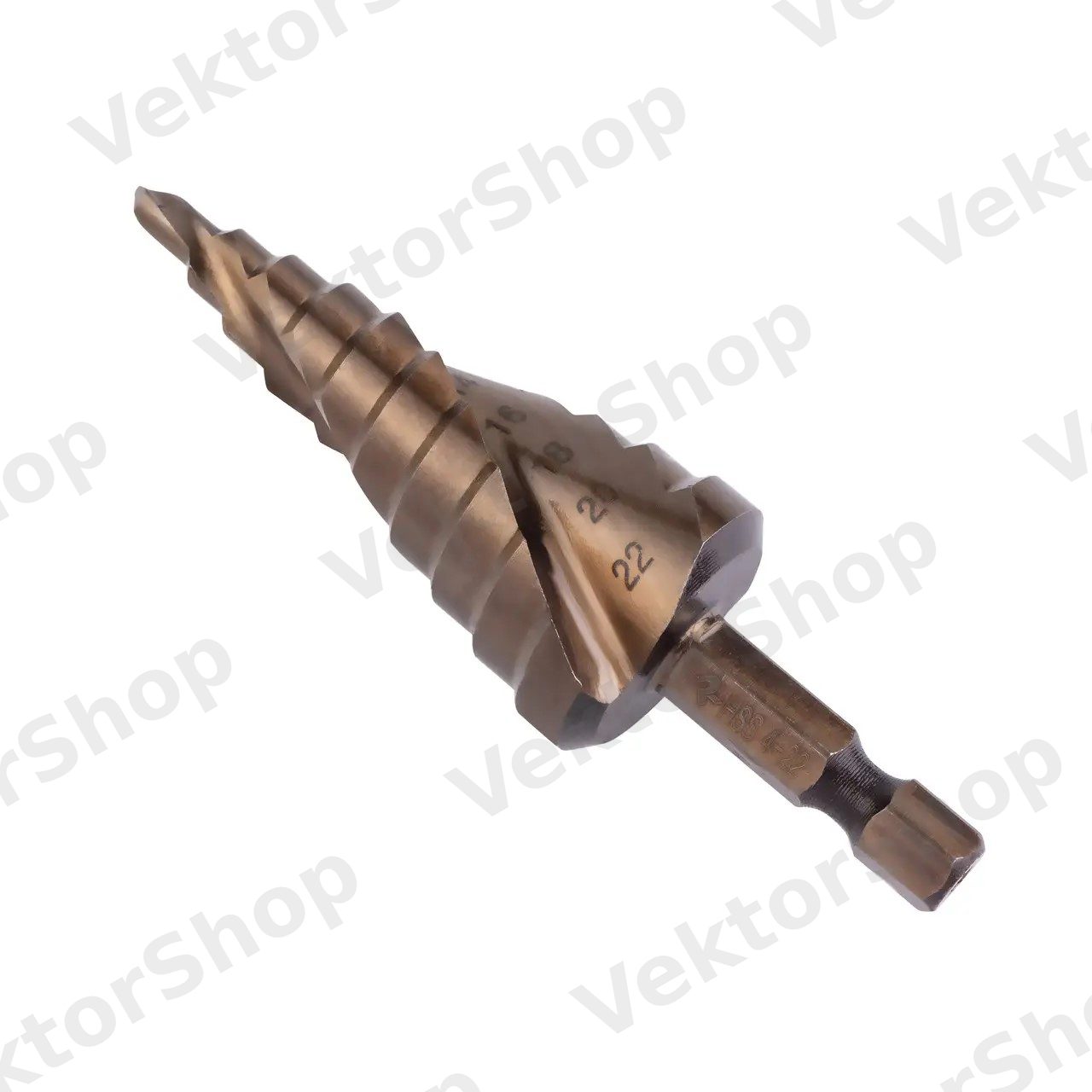 Свердло східчасте по металу RapidE 4-22mm