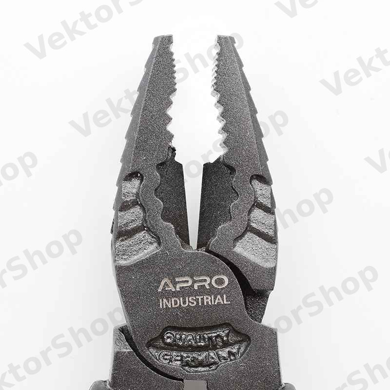 Пасатижи Fulcrum 60CrV, смещенный шарнир 180мм APRO — фото 3