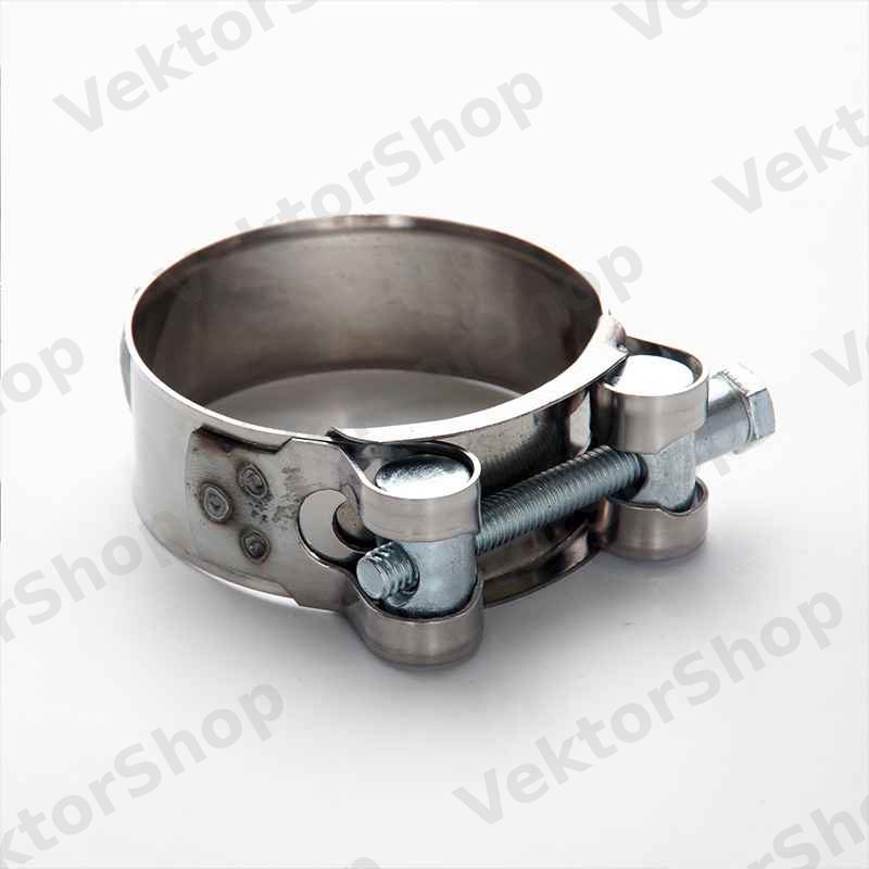 Хомут силовий нержавіючий W2 44-47мм APRO