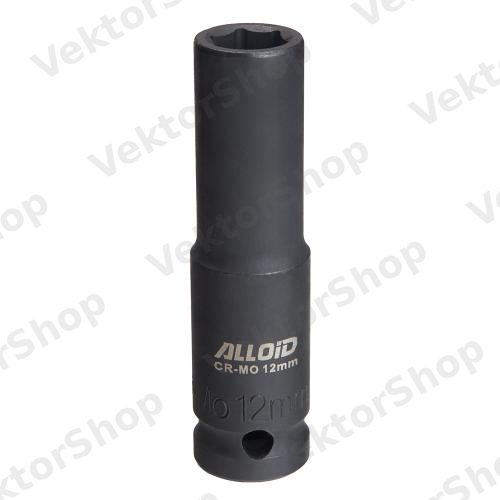 Торцевая головка ударная высокая 1/2", 12 мм. Alloid