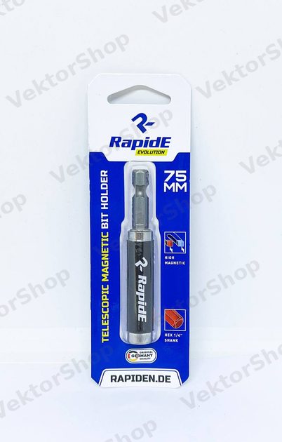 Магнитный бито-держатель RapidE 75mm телескопический — фото 1