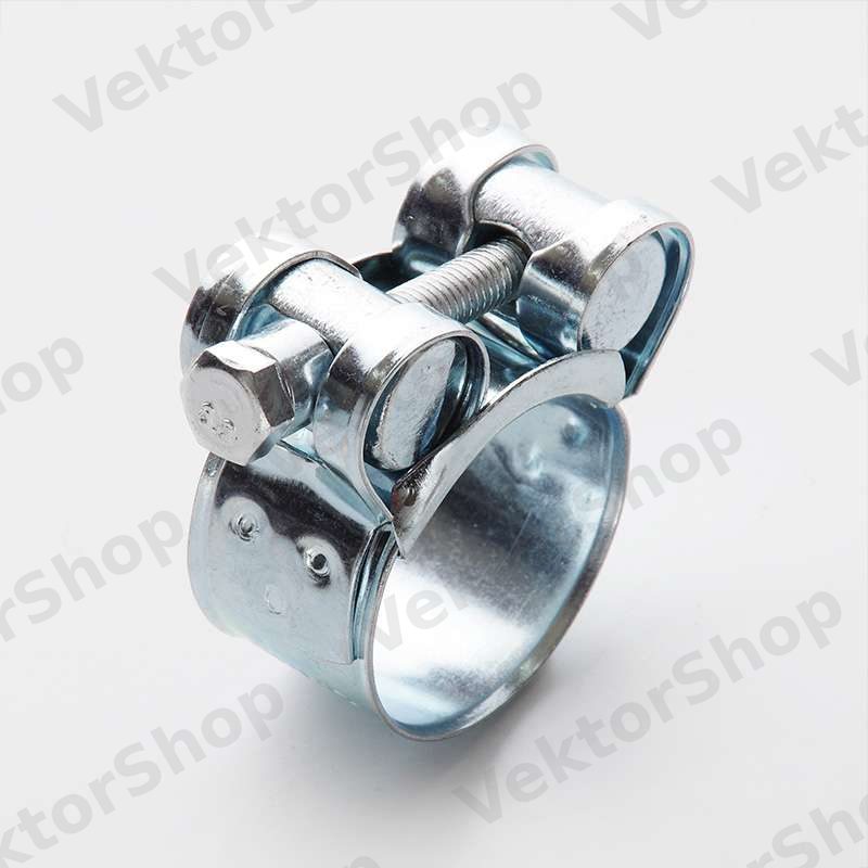 Хомут силовой Mini оцинкованний W1 12-14 (пач. 50 шт) APRO — фото 3