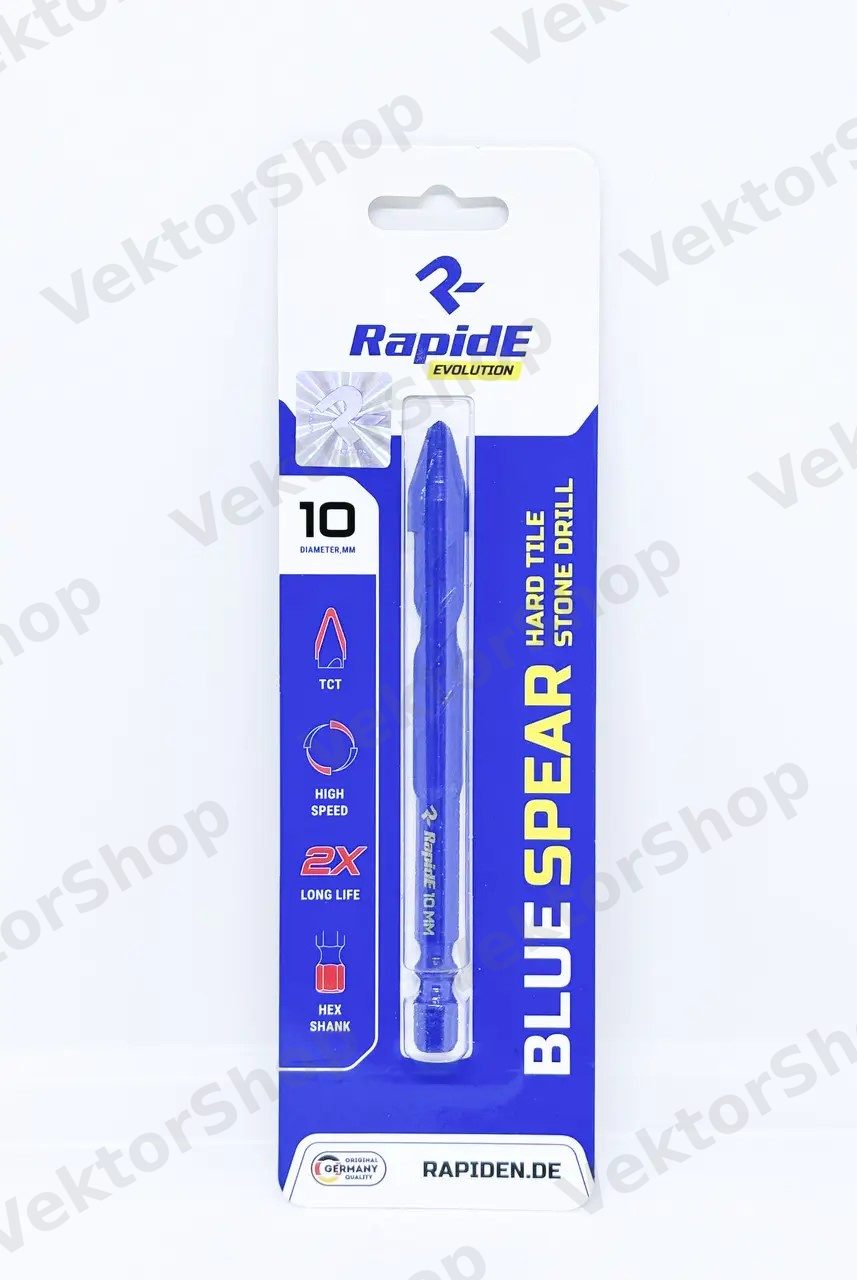Свердло RapidE BLUE SPEAR 8mm для екстра твердого керамограніту та мармуру