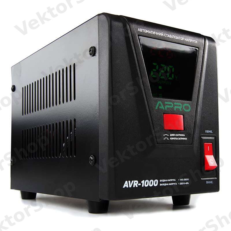 Стабилизатор напряжения релейный AVR-1000, 800Вт APRO — фото 4