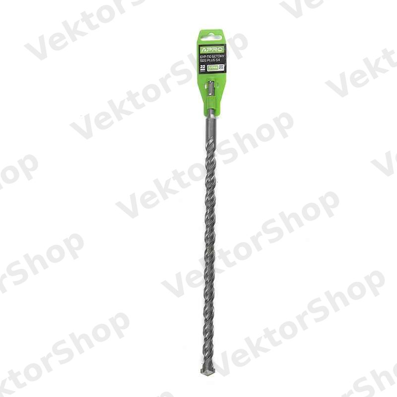 Бур із бетону SDS PLUS S4 22x460мм APRO — фото 5