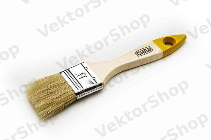 Пензель флейцевий мікс стандарт 1,5'' СИЛА — фото 1