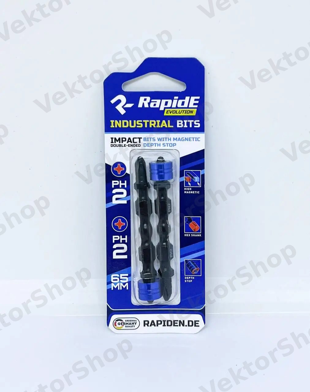Магнитный бито-ограничитель RapidE IMPACT PH2/PH2*65mm