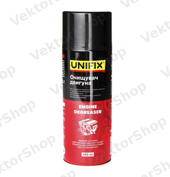 Очиститель двигателя 450мл UNIFIX