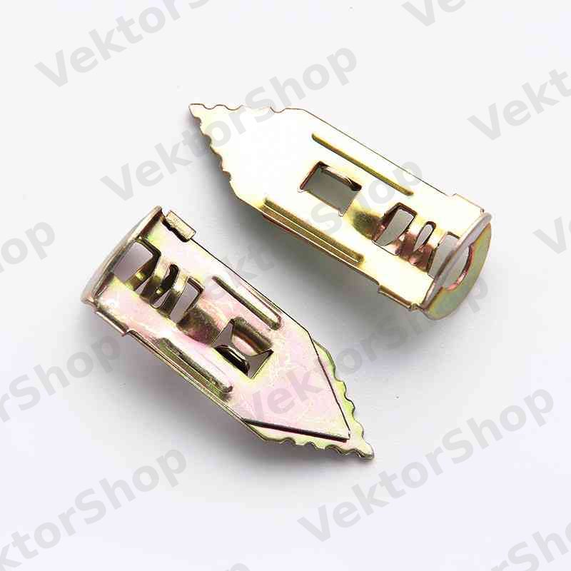 Дюбель для гіпсокартону Gold 12*30 цинк жовтий (пач 50шт) APRO — фото 2