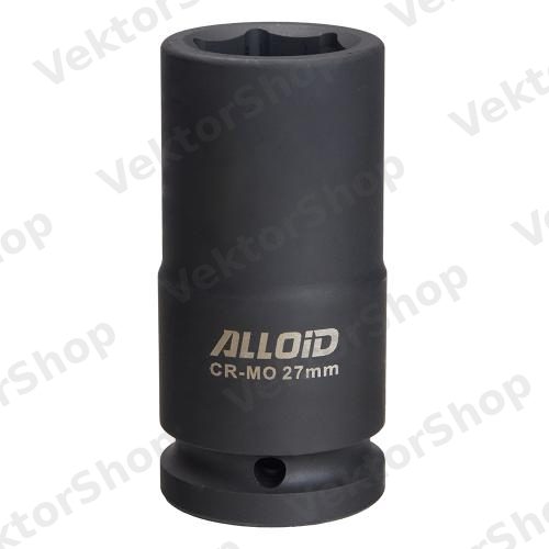Торцевая головка ударная высокая 3/4", 27 мм. Alloid