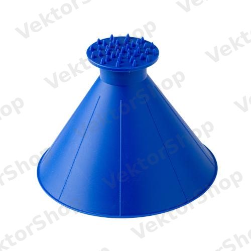 Скребок VITOL для снега и льда, пластик 140х110 мм, ISV-2065 — фото 1