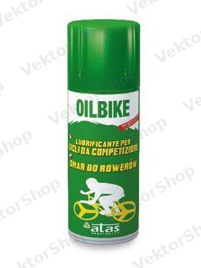 Смазка аэрозольная для велосипедных цепей OILBIKE 200мл ATAS
