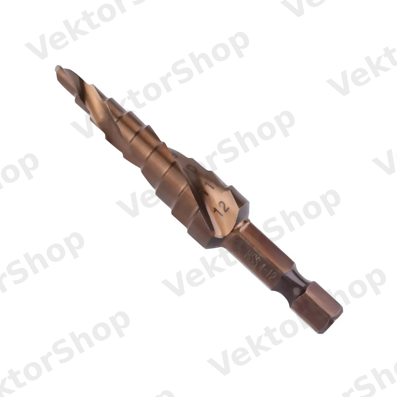 Сверло ступенчатое по металлу RapidE 4-12mm