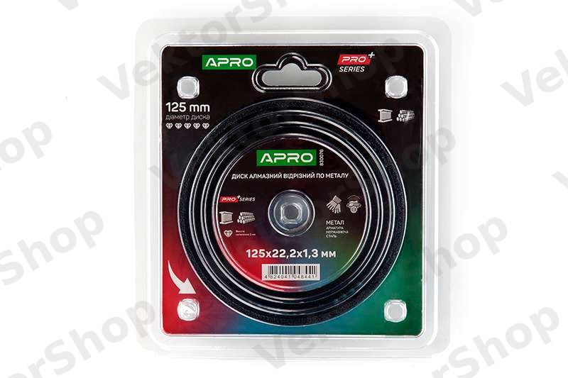 Диск алмазный по металлу 125х1.3х22.2 APRO