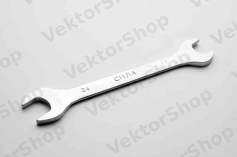 Ключ рожковый CrV 22x24мм СИЛА — фото 1