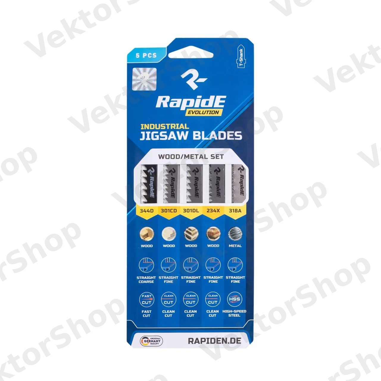 Набор 5pcs 344D 301CD 301DL 234X 318A