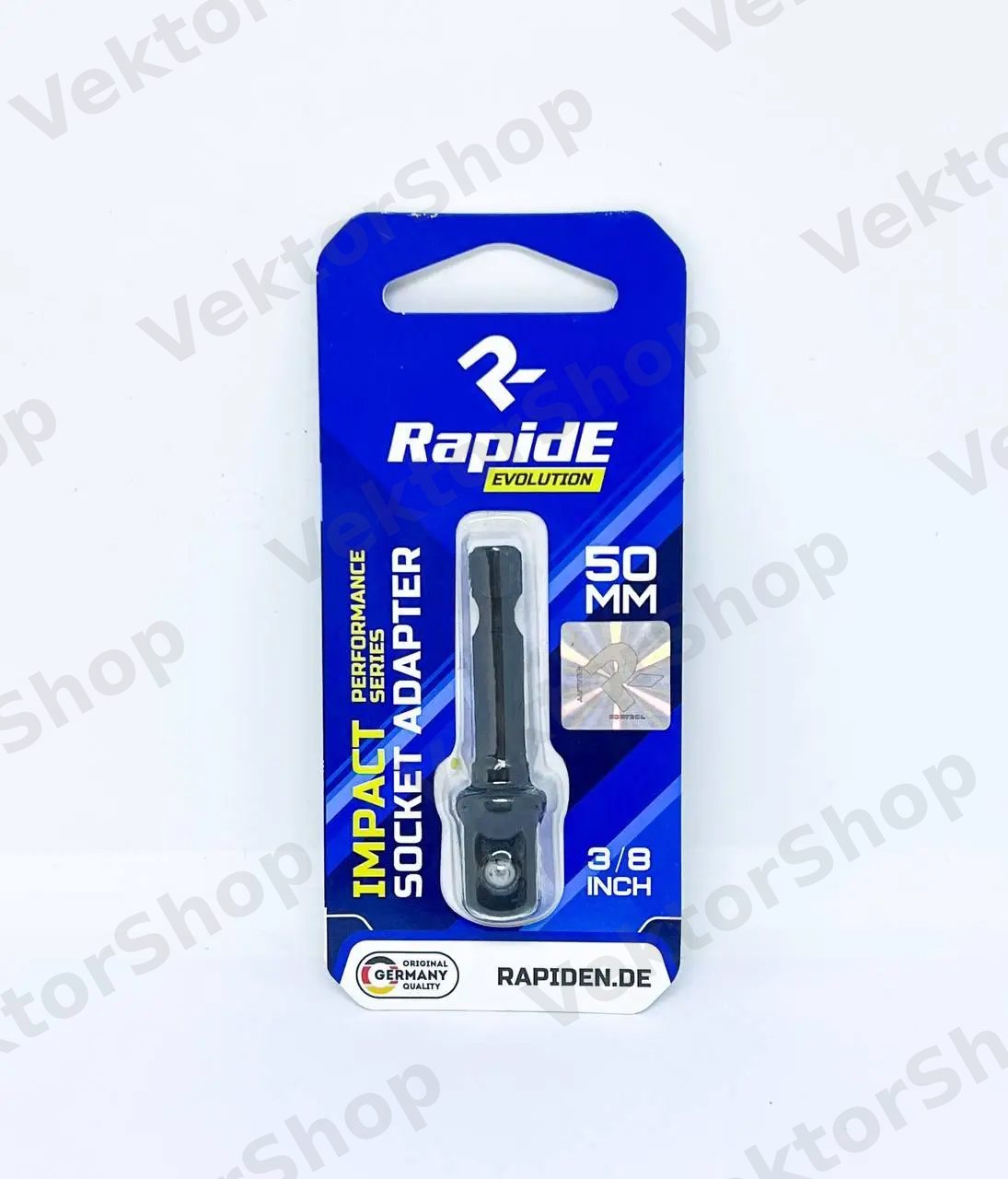 Адаптер-переходник RapidE IMPACT 50mm с битой на квадрат 3/8"