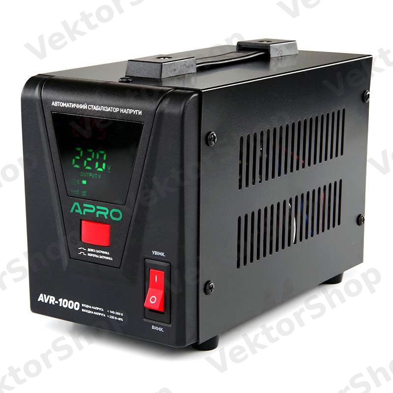 Стабилизатор напряжения релейный AVR-1000, 800Вт APRO — фото 6