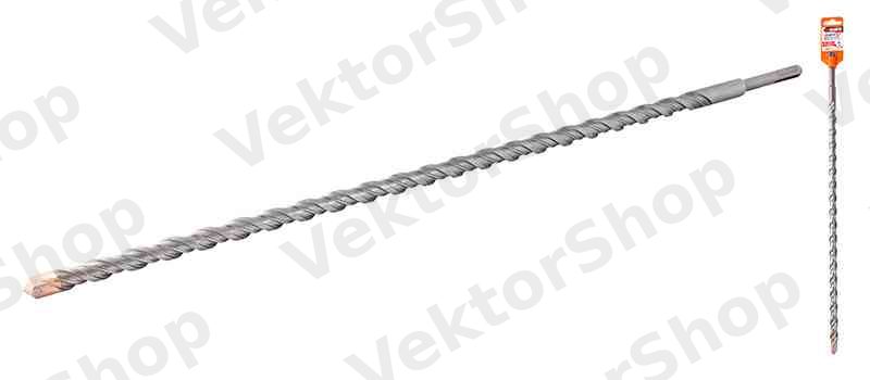 Бур по бетону 14×460 мм SDS-PLUS S4 GRANITE для перфоратора — фото 1
