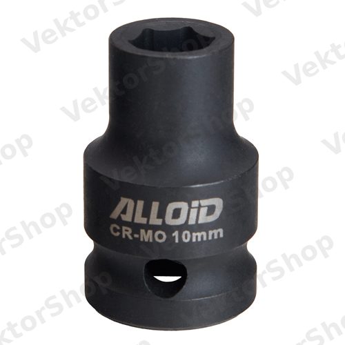 Торцевая головка ударная 1/2", 10 мм. Alloid