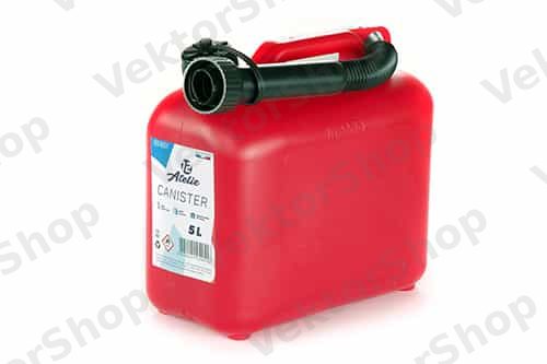 Канистра пластиковая 5л с воронкой HDPE 12 Atelie