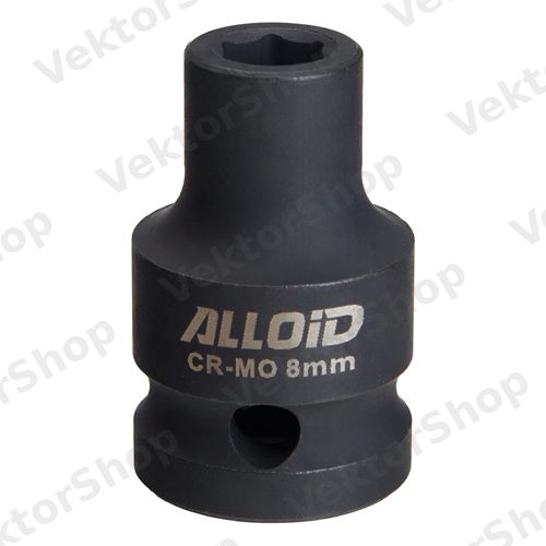 Торцевая головка ударная 1/2", 8 мм. Alloid