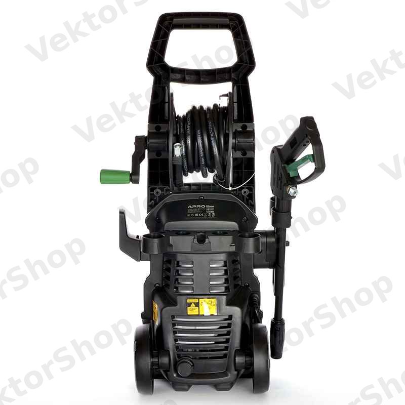 Мийка високого тиску APRO PWH-1600, 1600Вт, ном.5.5 л/хв, макс. 6.8 л/хв, 90-140 бар — фото 1