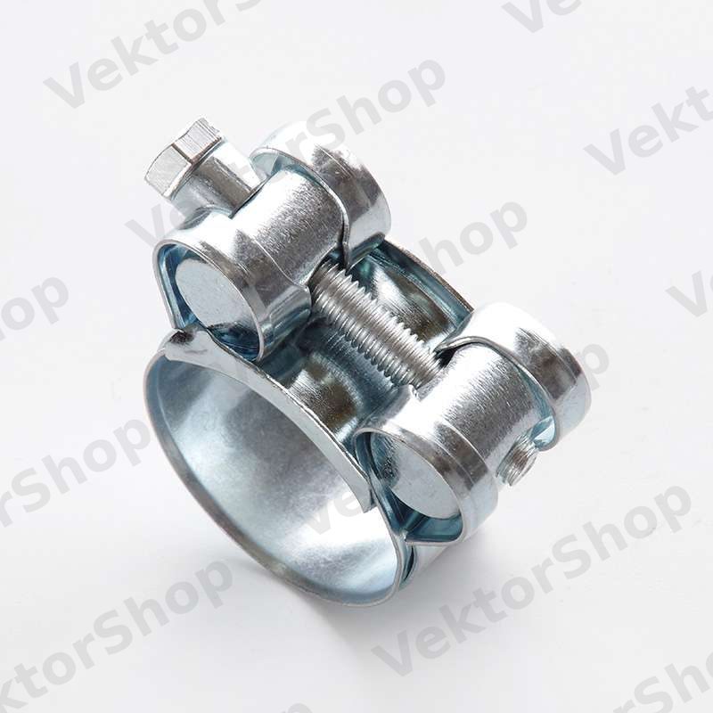 Хомут силовой Mini оцинкованный W1 14-16 (пач. 50 шт) APRO — фото 4