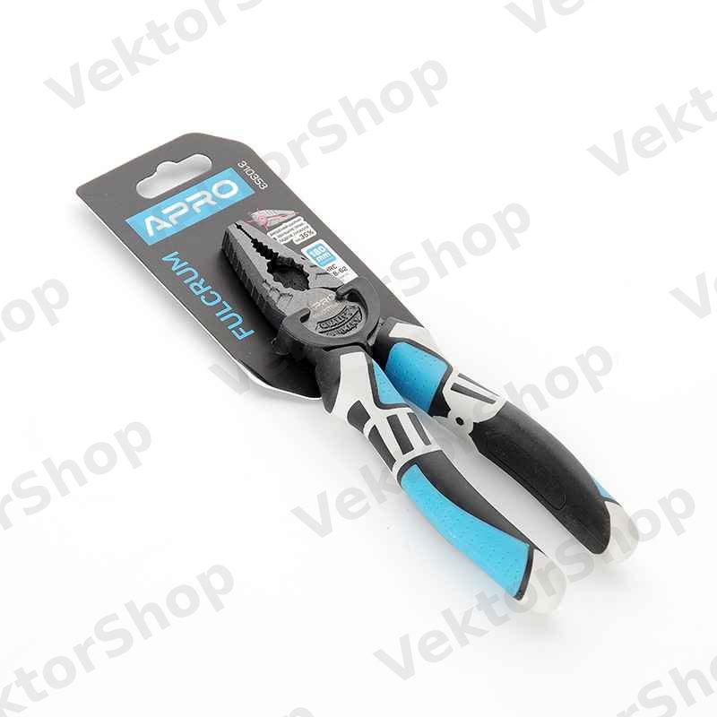 Пасатижи Fulcrum 60CrV, смещенный шарнир 180мм APRO