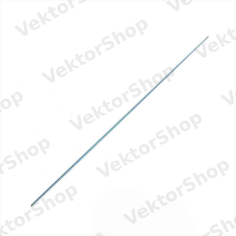 Шпилька метрический DIN 975м 8*1000 кл. пр. 5,8 цинк белый APRO