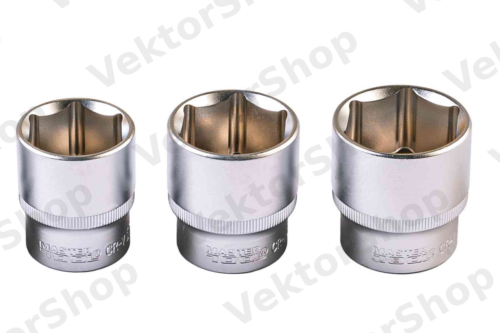 Набір насадок торцевих CrV 1/4 "4-14 мм, тріскачка 72Т, 46 шт, кейс — фото 8