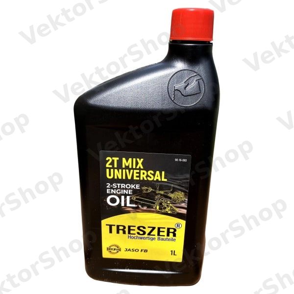 Олива TRÉSZER  для 2T двигунів з повітряним охолодженням 1л. — фото 1