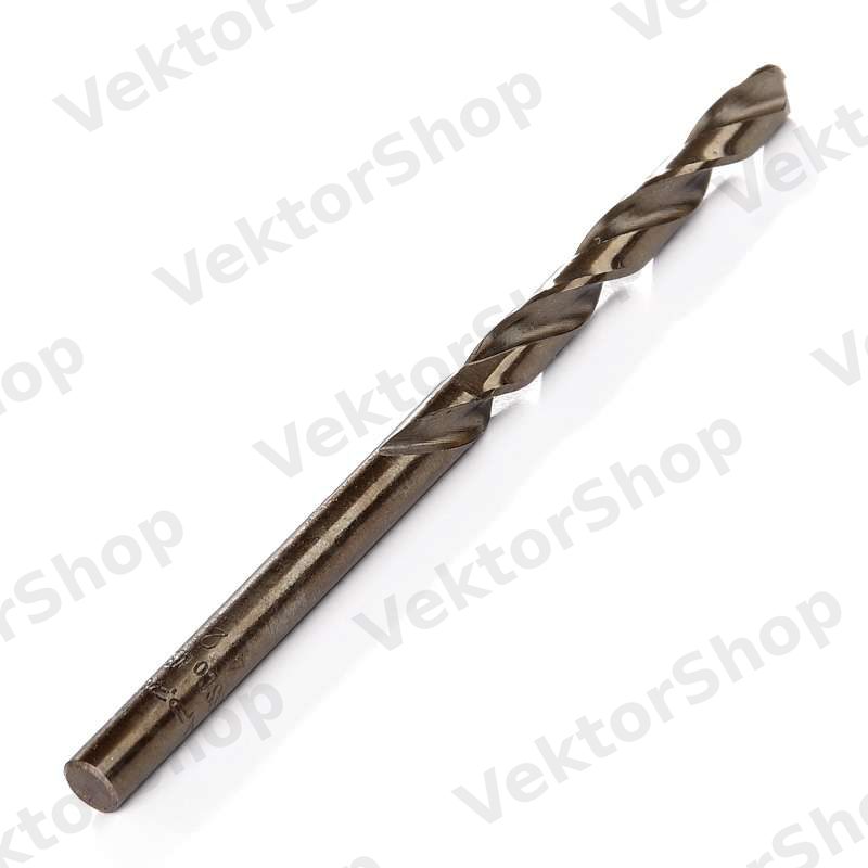Сверло по металлу кобальтовое HSS-Co/M35 Ø4.2мм (тубус, кратно 10шт) PRO APRO