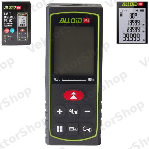 Дальномер лазерний, DM-11060 Alloid Pro