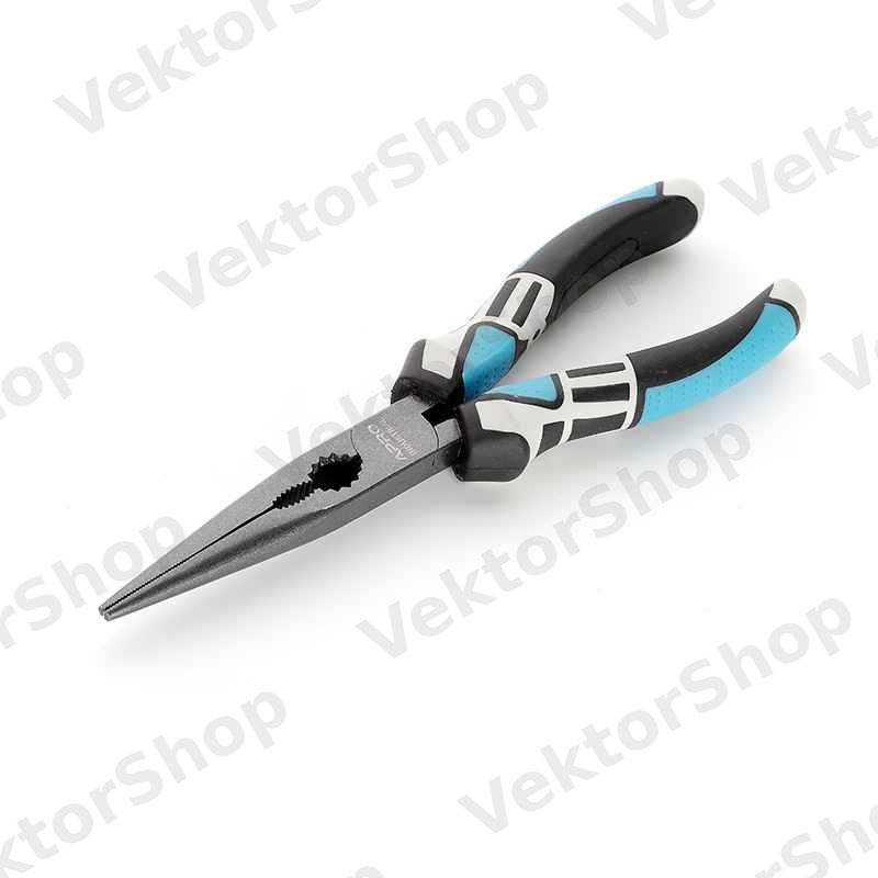 Длинногубцы Fixer 60Crv, 3-х компонентная рукоятка 200мм APRO