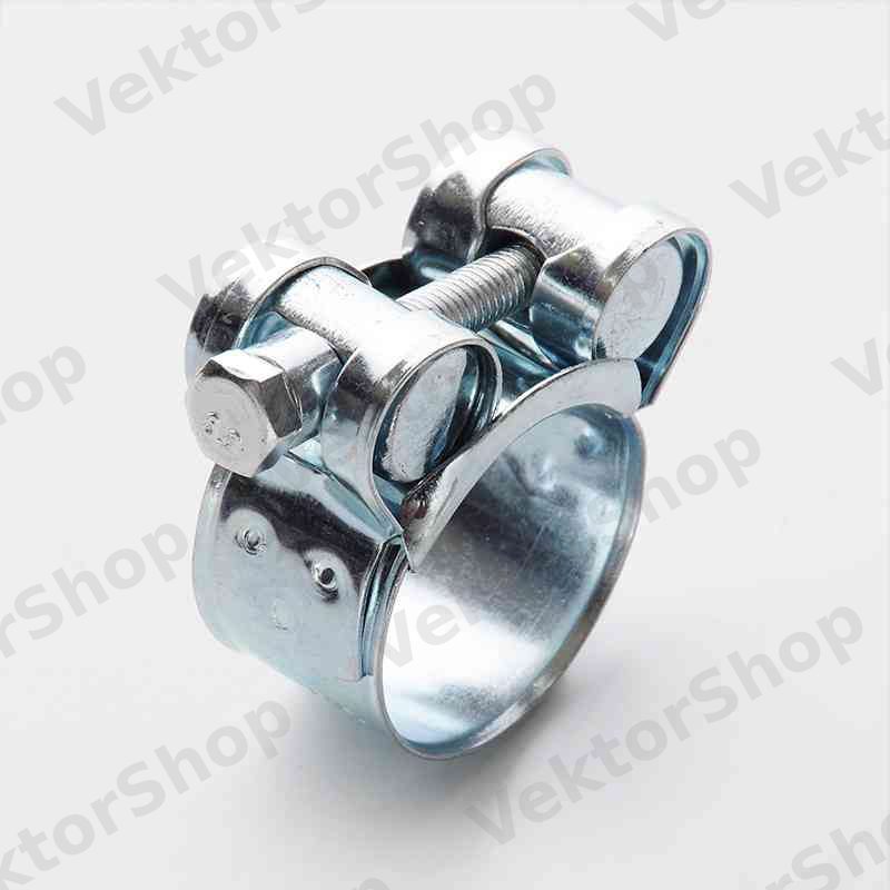 Хомут силовой Mini оцинкованний W1 8-10мм (пач 50шт) APRO