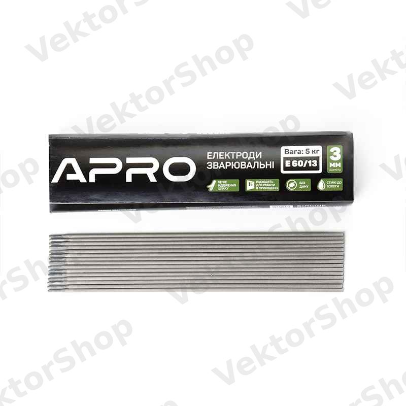 Электроды сварочные Е 60/13 5кг 3мм APRO — фото 4
