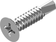 Винт самонарезающийся оконный со сверлом с насечками, 3,9х19-R ВЕКТОР (уп. 1000 шт) — фото 3